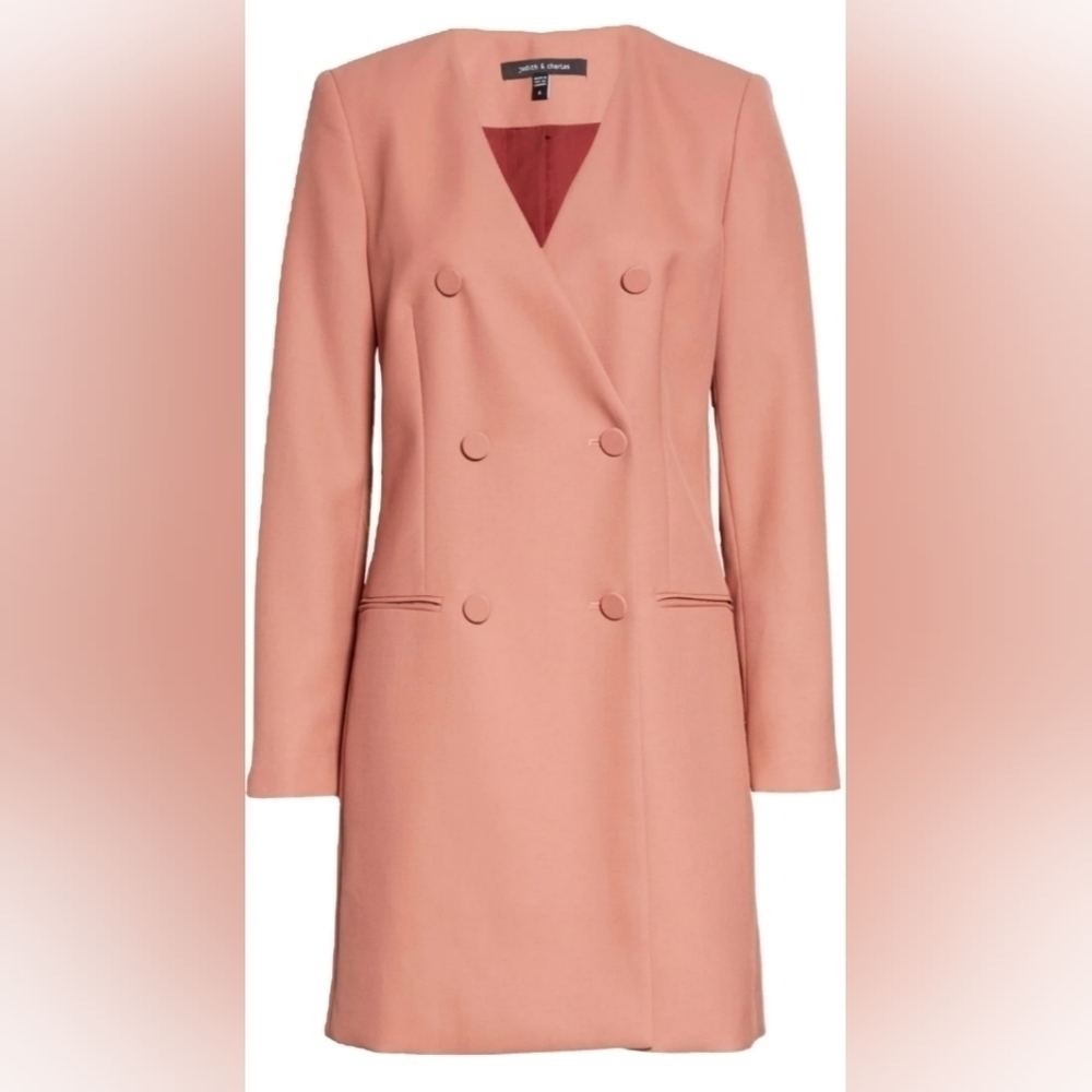 Judith & Charles NWOT Blazer Dresses, size 10, Rosewood